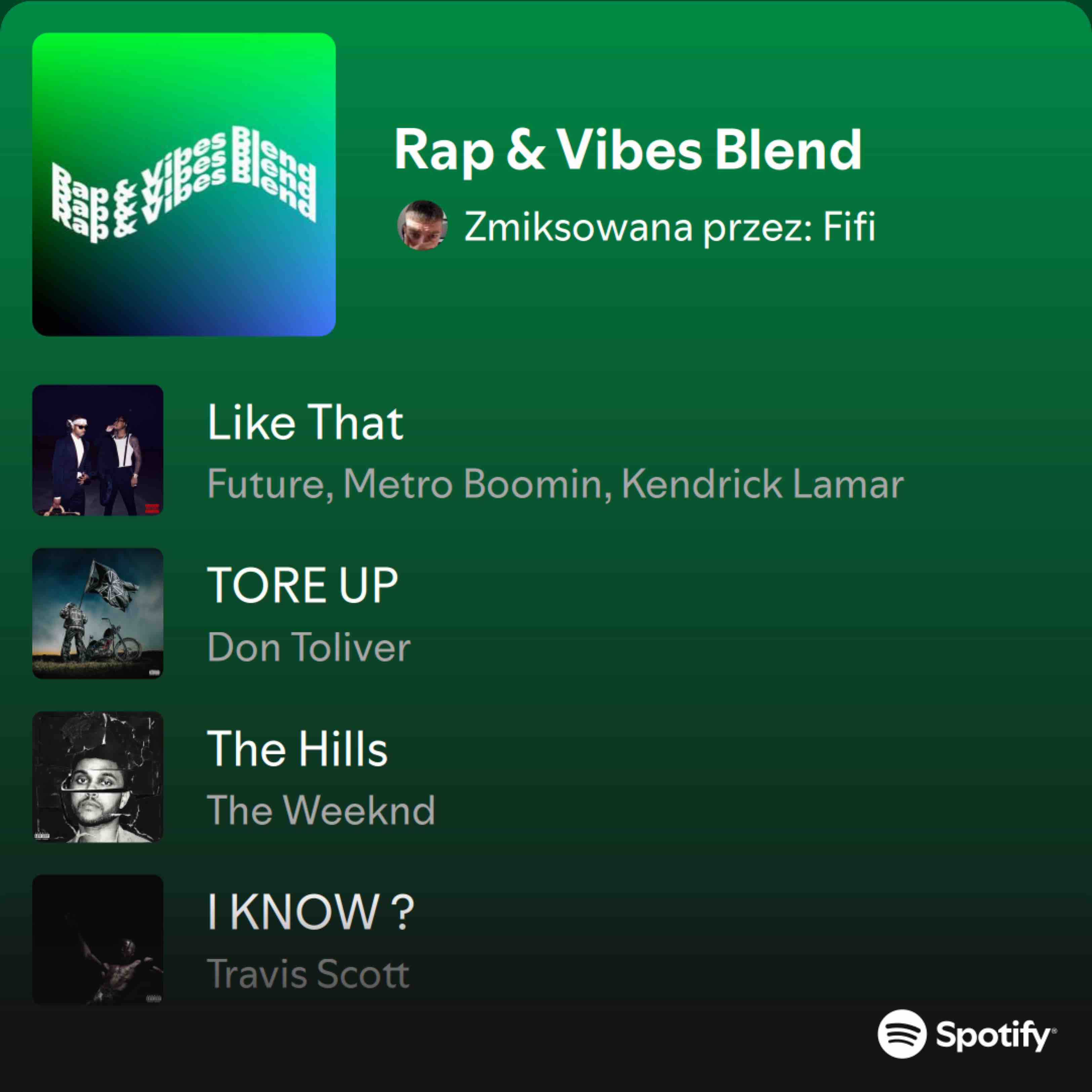 Rap & Vibes Blend - playlist by Fifi | Spotify