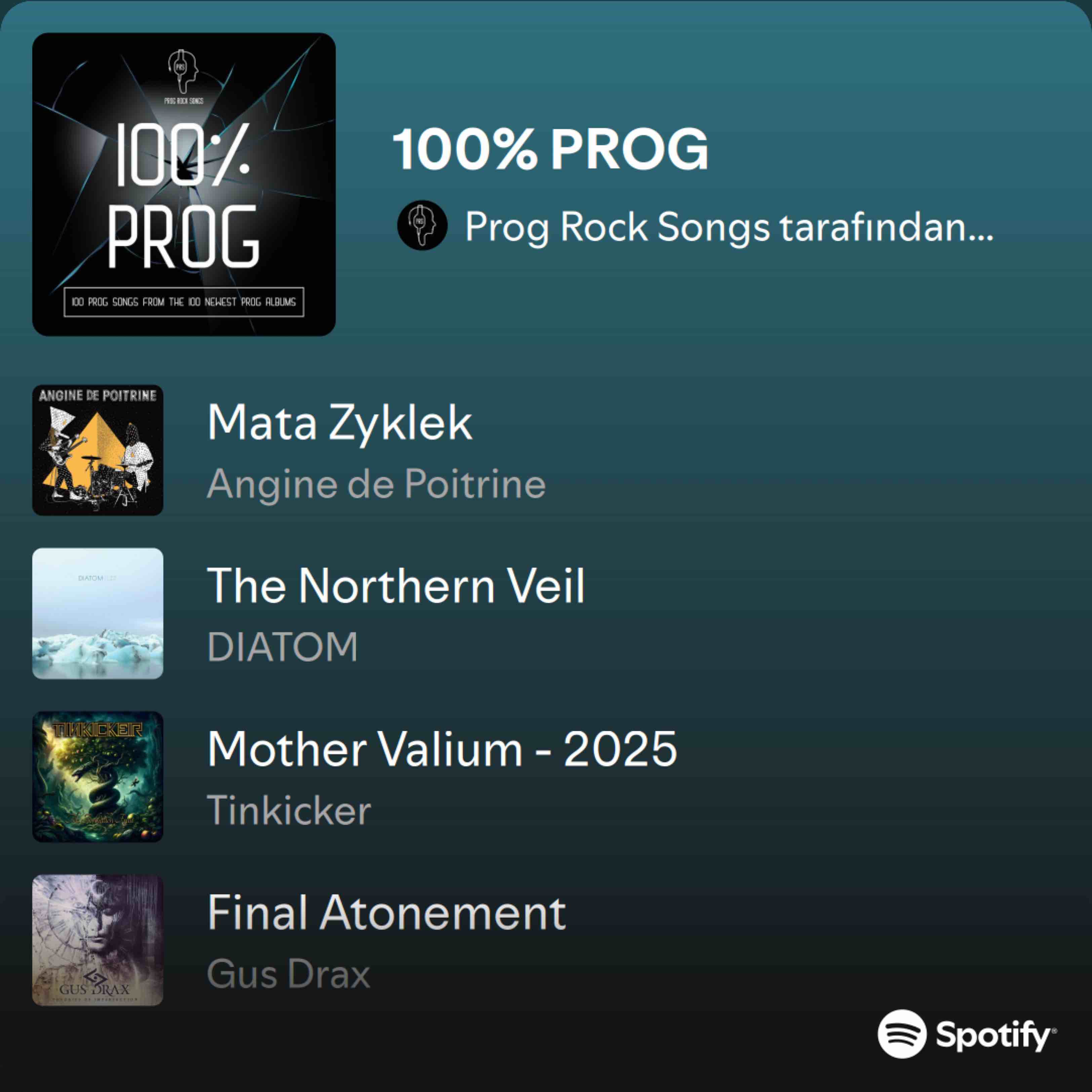 100% PROG - playlist by Prog Rock Songs | Spotify
